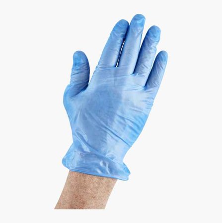 Vinylhandske för Livsmedel 100-Pack Storlek S Vinyl - Biltema