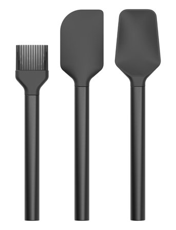 Rosti Bagesæt Emma 3 Dele - Black - 28.5X19.5X3.5