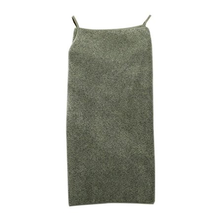 Bærbart badehåndklæde Badeværelseshåndklæde MØRKEGRØN