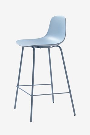 Håum - BarStol Karlstad 2-pak - Blå - Barstole & -taburetter - Fra Homeroom