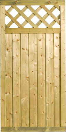 Jabo Classic Lavendel Skärm 890x179 cm, tryckimpregnerad, Utemiljö