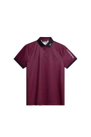 J.Lindeberg - Golf - Tour Tech Print Polo - Blue - Mann - XL