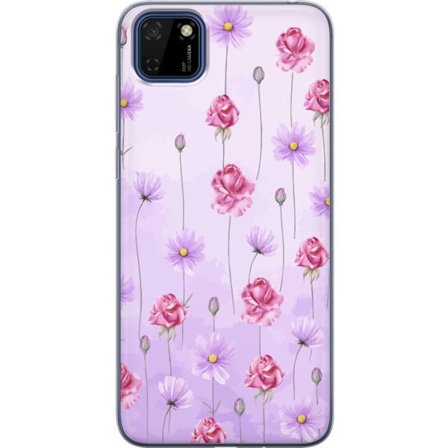Yhteensopiva Puhelinkuori Huawei Y5p Petal Reverie Lilac Mist