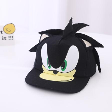 Søt tegneseriehette Sonic The Hedgehog Cap black