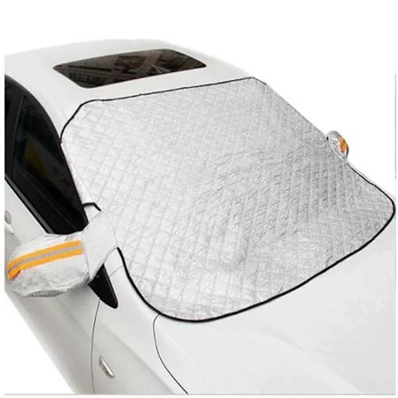 Vindruteskydd mot snö, vattentätt och tjockt skydd