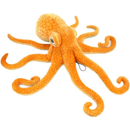 Jesonn gigantisk realistisk fylld havslevande djur mjuk plyschleksak bläckfisk (55 cm)
