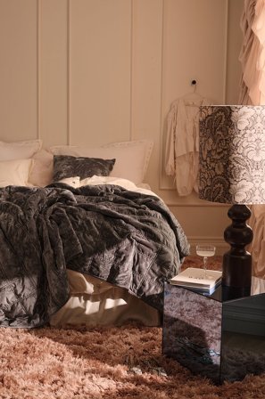 Staycation - Överkast Pleasent - Grå - Överkast - 260X260 - Från Homeroom