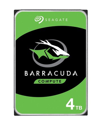 Seagate Barracuda 4TB harddisk 5400rpm 3.5", 256MB cache, SATA 6Gb/s