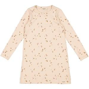 Kids - MarMar Copenhagen Printed Night Dress Little Floral 116 cm - Nightwear - 116 cm - Beige