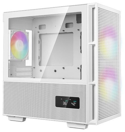 Deepcool CH360 Digital Micro-ATX Case, White