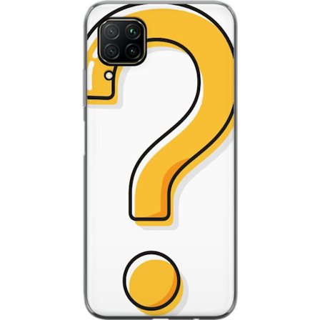 Kompatibelt Mobildeksel til Huawei P40 lite Spørsmålstegn