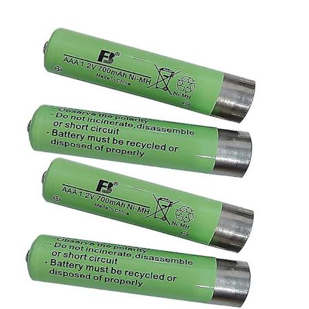 Aaa 1.2v 700mah Adh300 D1 Batteri Kompatibel Artiste Adh300j Adh500 D2 Adh302 Trådløse Tv-hovedtelefoner-AW