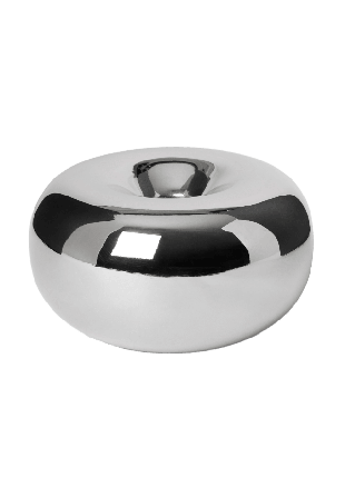 Åhléns Home Ljusstake DONUT Ljuslyktor & ljushållare Silver ONESIZE