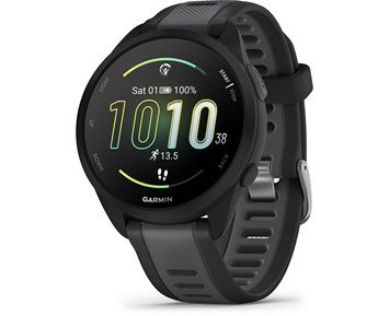 Garmin Forerunner 165 Black/Slate Grey 43mm - Fyndvara - Löparklocka med inbyggd GPS och träningscoach