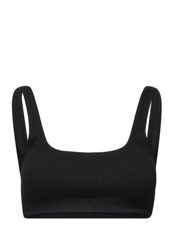 Holly Top Swimwear Bikinis Bikini Tops Bandeau Bikinitops Svart OW Collection