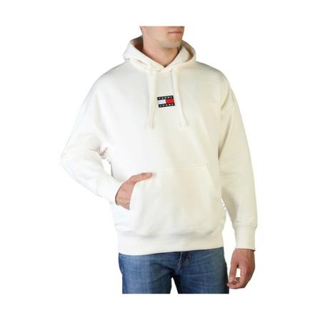 Tommy Hilfiger, Hoodie - Dm 0Dm 10904 Wit, Heren, Maat:M,Katoen