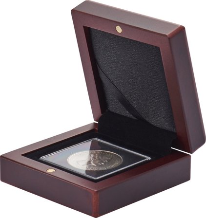 Leuchtturm Møntetuier Volterra til 1 QUADRUM-myntkapsel (lille)