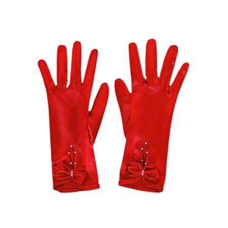 Naisten lyhyet satiinihanskat häihin, rannelyhyet iltapukuhanskat, pitsihuntu