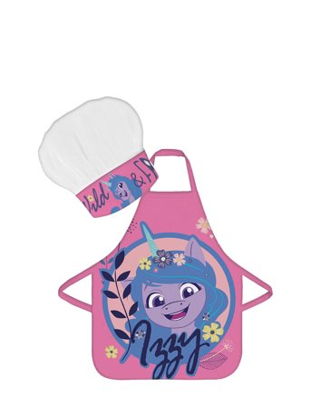 Kids Apron + Hat - My Little Pony - Mlp 1010 Iggy Patterned BrandMac