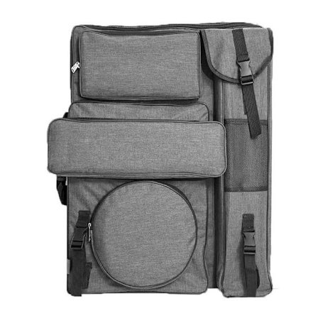 Multifunktionel maletaske med stor kapacitet kunsttaske tegnebrætstaske skuldermaletaske kunst kandidat vandtæt fortykket opbevaringspose