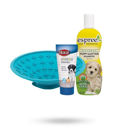 LickiMat - Dusjsett for valper