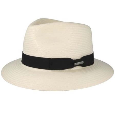 Stetson - Beige trilby Hatt - Aripeka Toyo Natural Trilby @ Hatstore