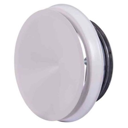 Flexit 116775 Tilluftsventil hvit, stål 100 mm, Ventilasjon