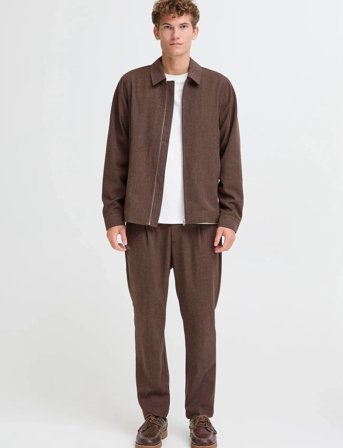 Casual Friday Cfcharles 0179 Shacket - Brown - XXL