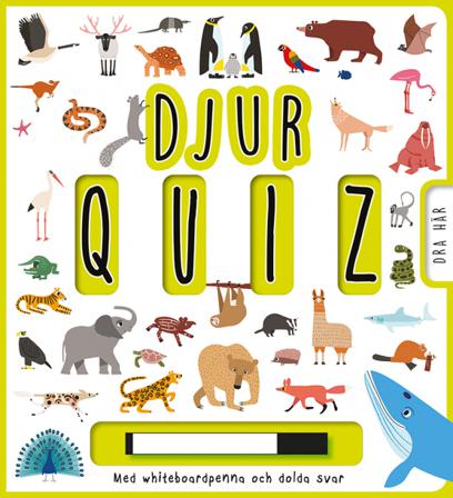 Djurquiz - Bok av Suzanne Fossey - Board book