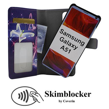Skimblocker Magnet Designwallet Samsung Galaxy A51 (a515f)