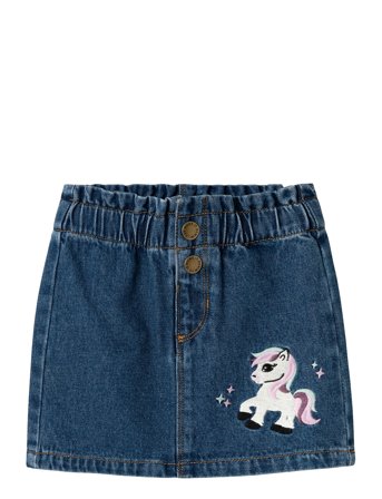 Nmfsienna Dnm Skirt 3213-Za N Blue Name It