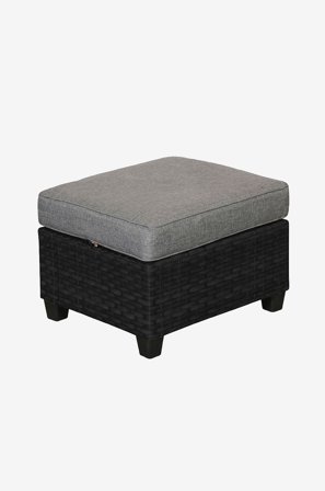 NORDFORM - Fotstöd 61x51 cm Gruffudd - Svart - Pallar - Från Homeroom