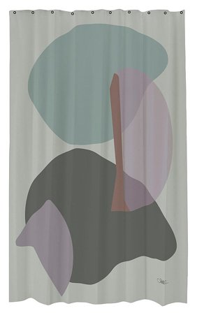 Mette Ditmer GALLERY Badeforhæng Grøn, Tøj & Bolig, Badeværelsestilbehør, Badeforhæng