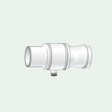 Scarico condensa orizzontale ø 60 mm m/f