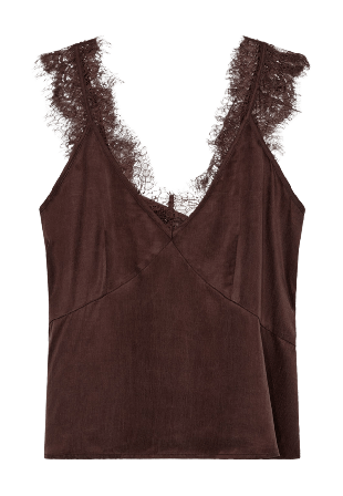 Copenhagen Muse CMMARTA-TOP Linnen Dam Brun S