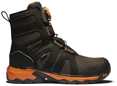 Solid Gear Tigris GTX AG High Turvakengät musta/oranssi, S3, BOA , varvassuoja lasikuitua 42, Kengät