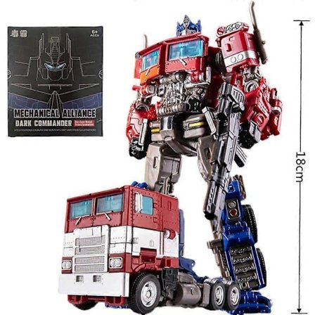 Muuntavat lelut robottiauto seosmuovi YS04A Optimu Prim -hahmo anime-elokuvasarja lapsille (LGL)