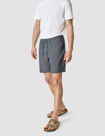 Tech Linen Elastic Shorts Marineblå Marineblå / 38