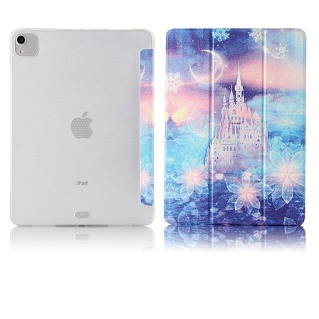 mönstrad läder flip fodral för iPad Pro 11 inch (2020) - Castle