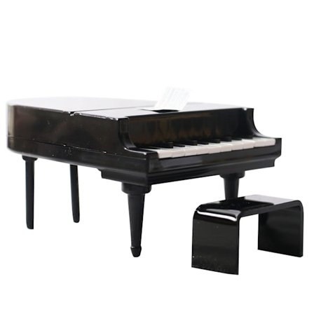 Miniatyrdocka Simulering Pianomodell Fick Grand Piano Dekoration