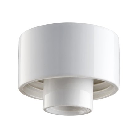 Ifö Electric 55717-000-10 Sockel rak, E27, IP44 Vit, Belysning