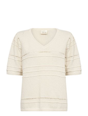 Cream | Crpoppi Knit Blouse | XL