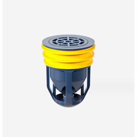 Sininen hajunpoisto lattiakaivon ydin silikoni suihkun viemärin tulppa muurahainen