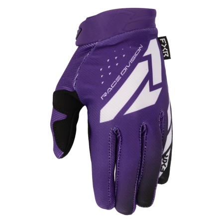 Guantes MX FXR Reflex 26 Niño Púrpura/Blanco S