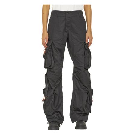 Darkpark, Wide Trousers Szary, Kobieta, Rozmiar: S