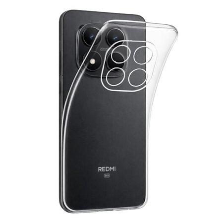Xiaomi Redmi Note 15 PRO 5G - Silikoni Geeli TPU Läpinäkyvä Suoja Pehmeä Ultra Ohut Phonillico