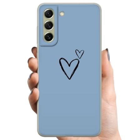 Samsung Galaxy S21 FE 5G TPU Mobilskal Hjärta