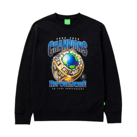 Huf, Sweatshirts Zwart, Heren, Maat:L