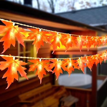 Efterårs-Feelygter, 3m 20 LED Halloween Feelygter