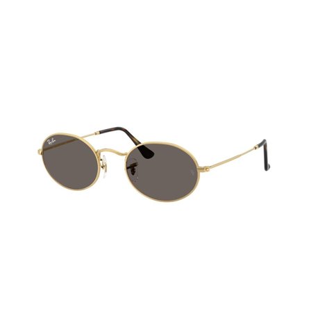 Ray-Ban Oval -Aurinkolasit - Gold Oval - Ray-Ban RB3547N 001/B1 5121